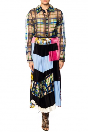 See-through checked shirt, zdjęcie 2 See-through checked shirt od Marni